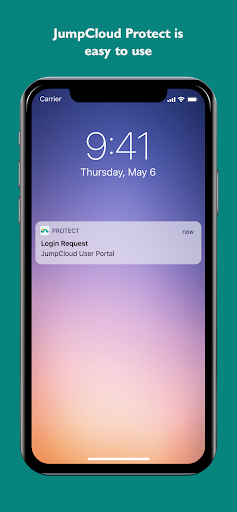 screen shot of jumpcloud protect on apple device