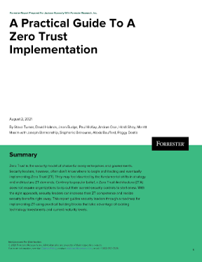A Practical Guide to Zero Trust Implementation