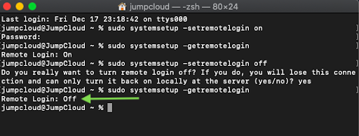 How to Enable SSH on Mac - JumpCloud