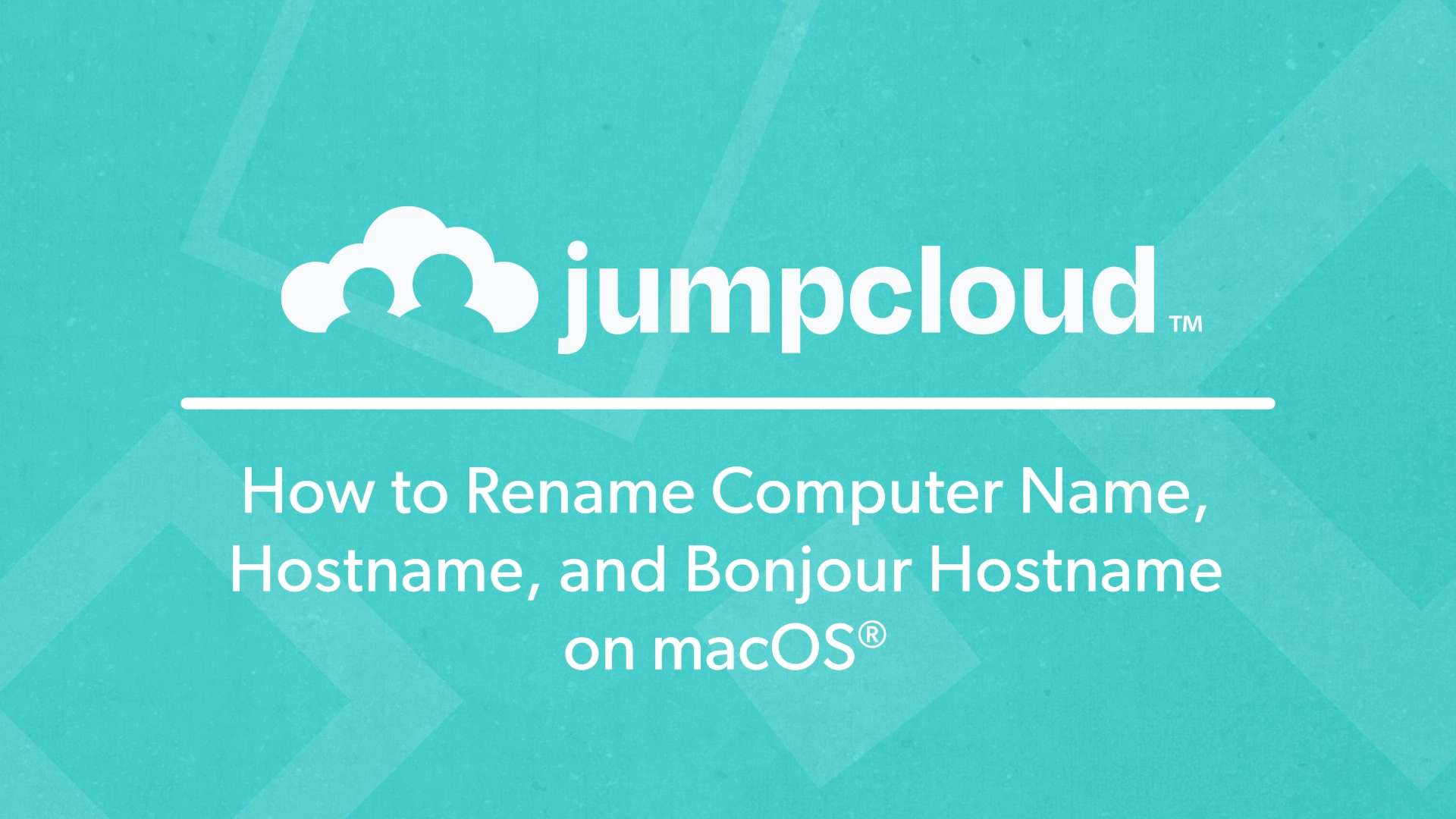 How to Rename Computer Name, Hostname & Local Hostname on macOS