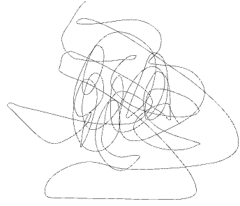 drawing of squiggly lines