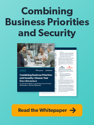 combining business priorities and security whitepaper cover