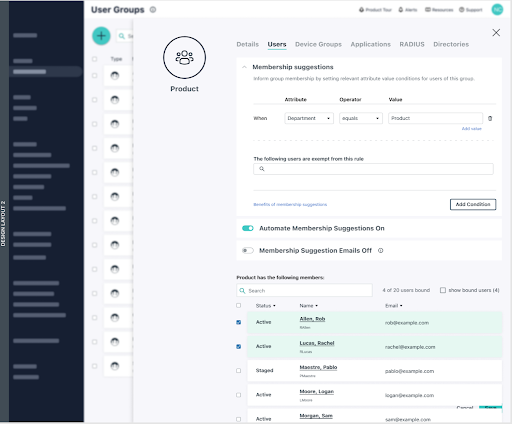 User groups in JumpCloud