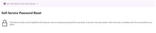 Self-service password reset in Azure Active Directory