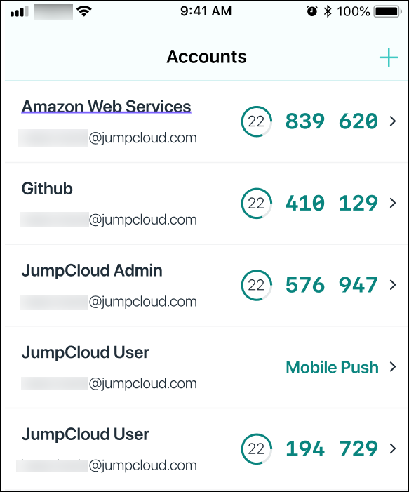 jumpcloud protect accounts list