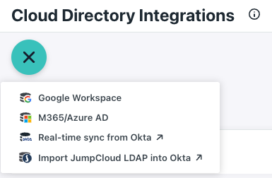Cloud Directory Integration