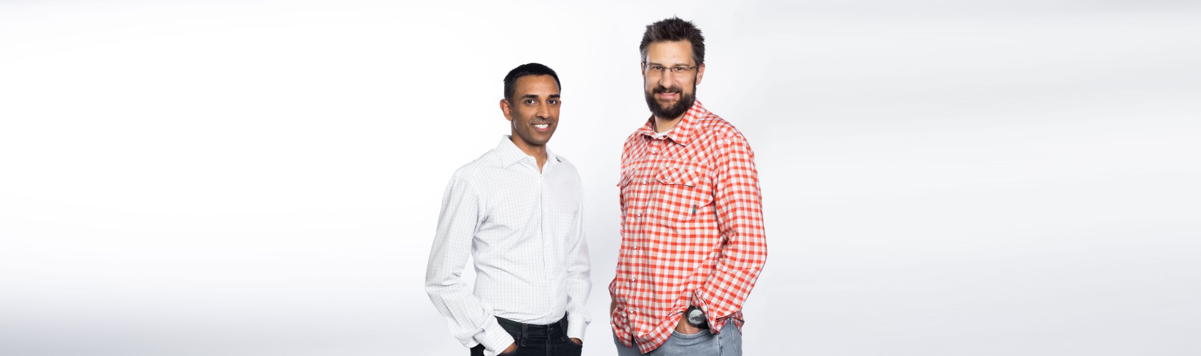 Picture of Rajat Bhargava and Greg Keller