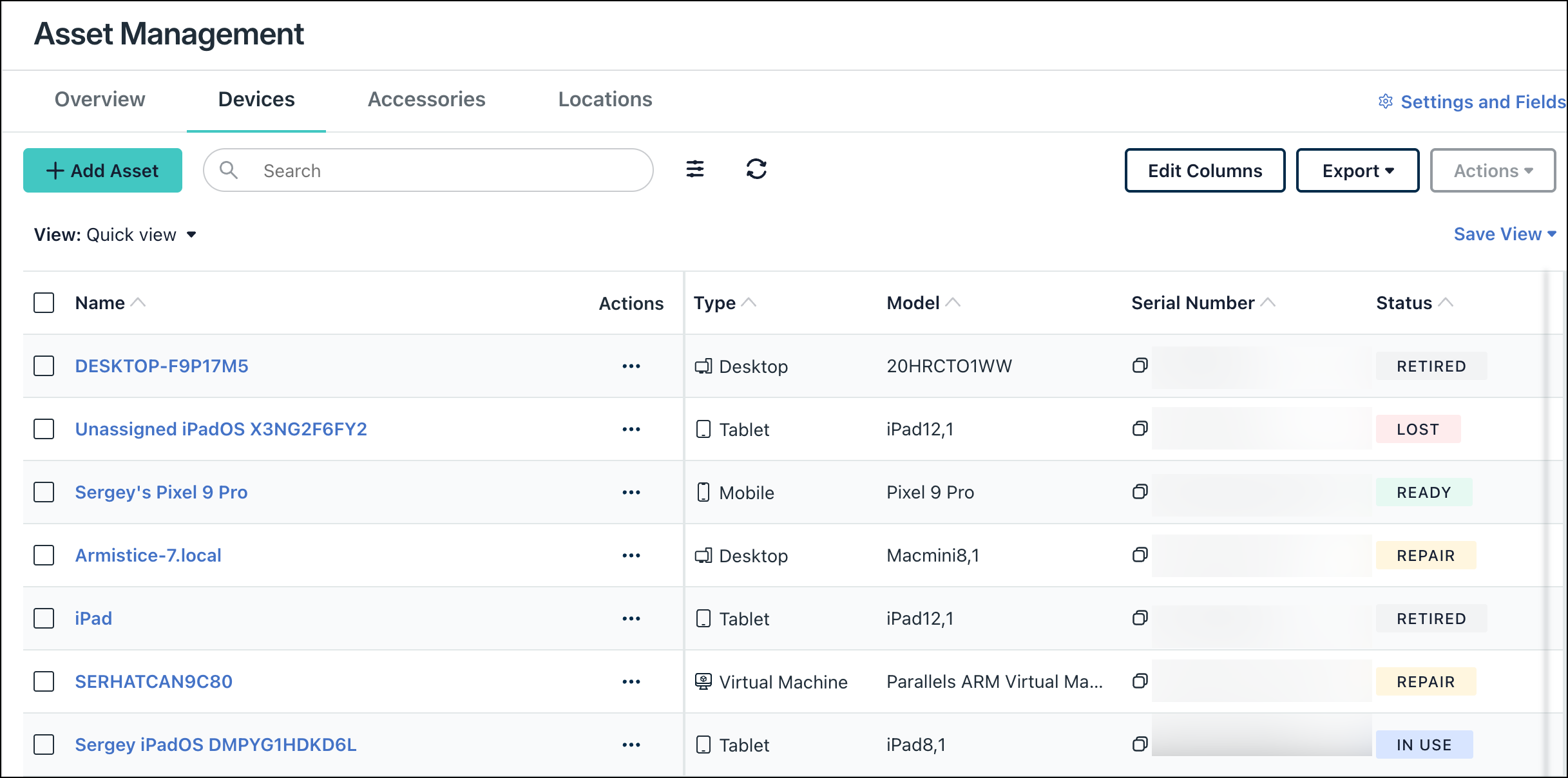JumpCloud AI & SaaS Management Licenses tab listing approved SaaS applications like Slack and Zoom, showing license counts, Estimated Cost, Contract Cost, and Renewal dates.