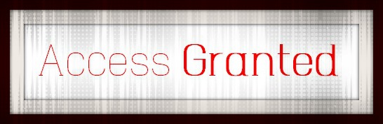 access granted text