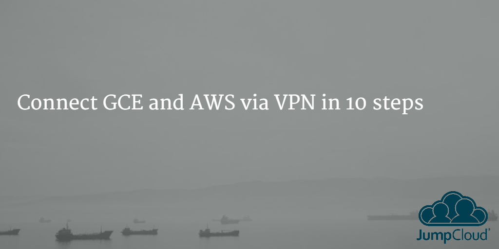 Connect GCE and AWS
