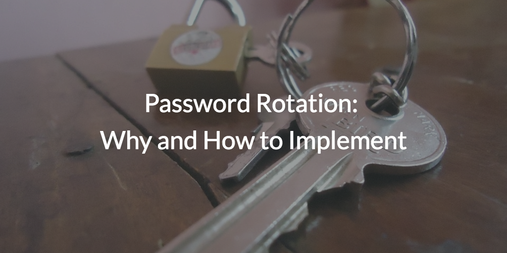 password management implementation