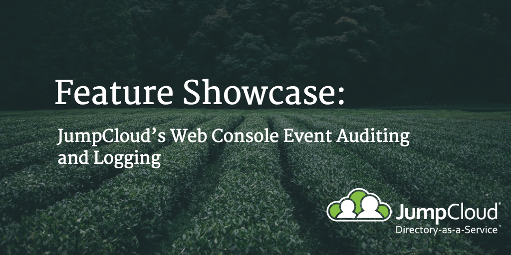 event auditing and logging