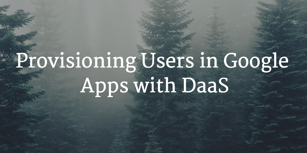 provision google apps users