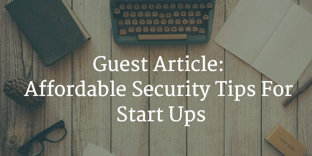 security tips startups