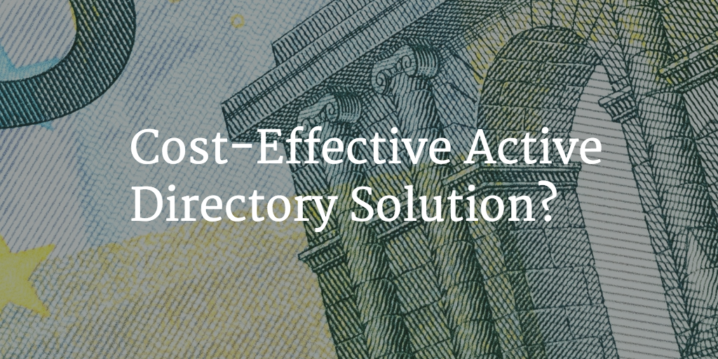 cost effective active directory