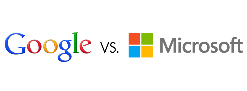 google vs microsoft