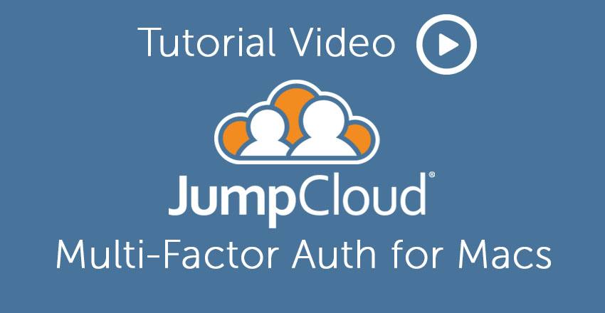 Multi-factor authentication for Macs