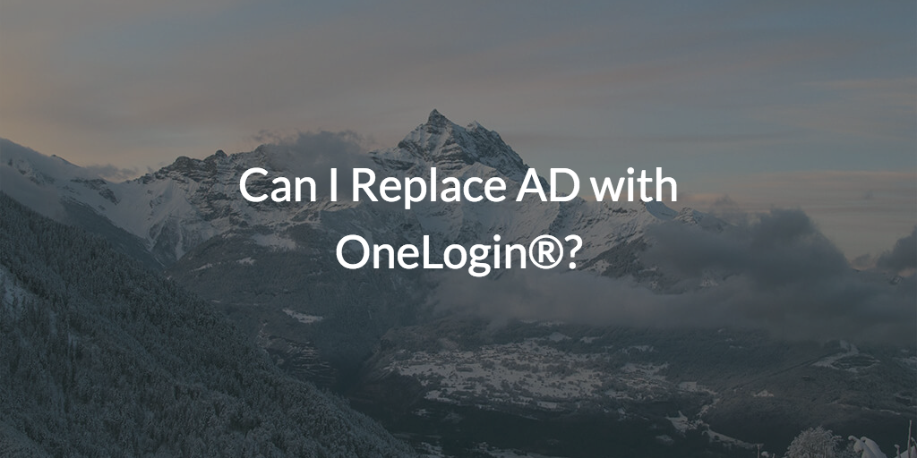 replace ad onelogin