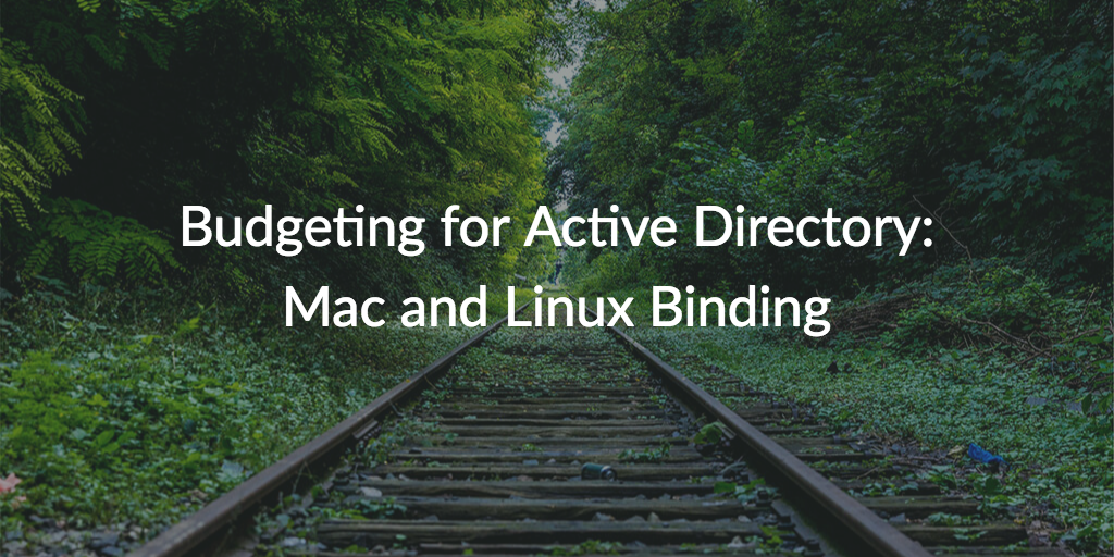 mac linux binding active directory