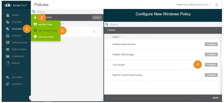 Setting Screen Saver Lock Across Your Windows Fleet - JumpCloud