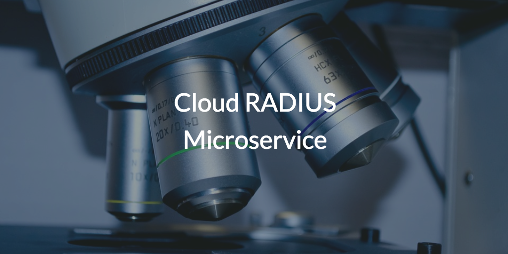 Cloud RADIUS Microservice