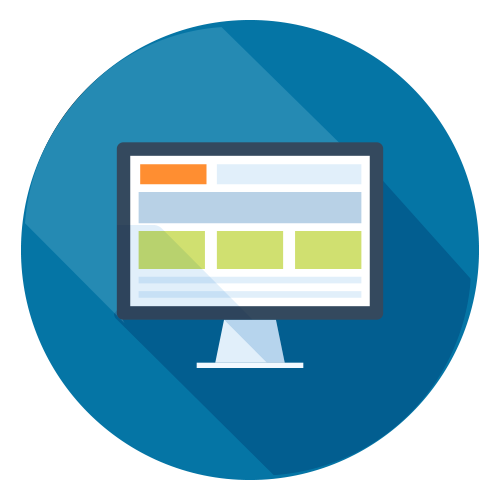 illustration of a desktop monitor