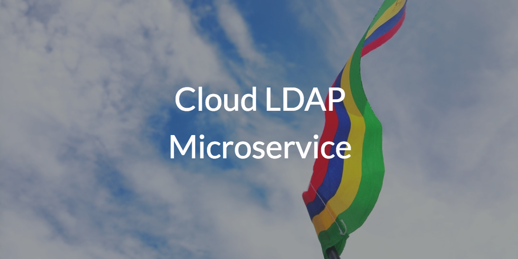 Cloud LDAP Microservice