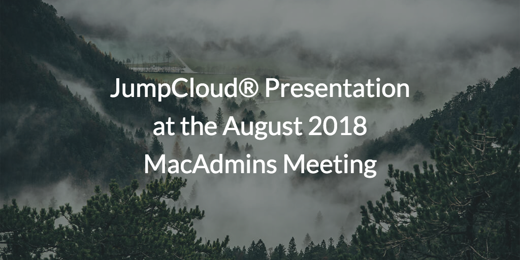 MacAdmins Meeting