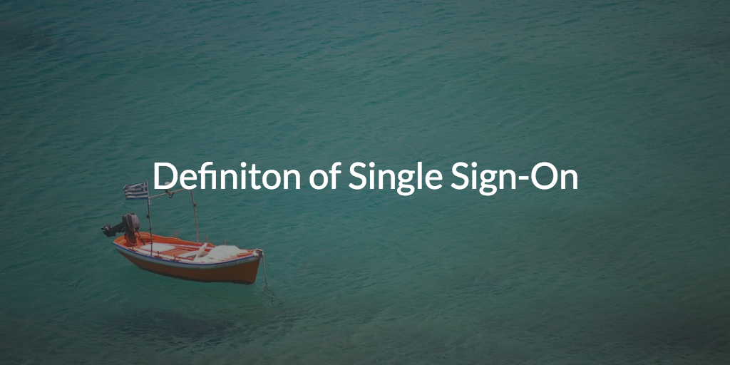 Boat with Single Sign On Written
