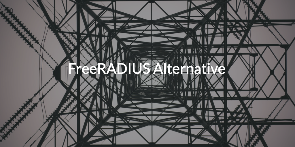 FreeRADIUS Alternative witten on image