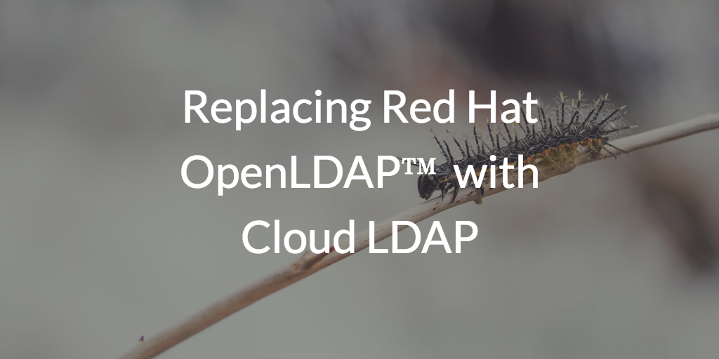 Replacing Red Hat OpenLDAP™ with Cloud LDAP