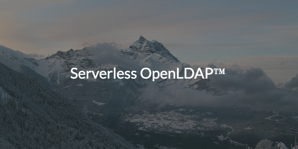 Serverless OpenLDAP