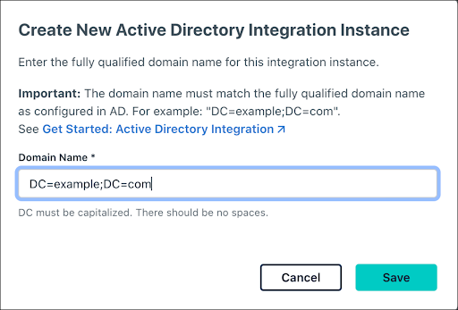 new ad integration instance