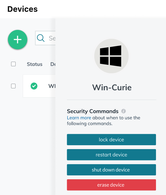 JumpCloud’s Windows Security Commands is a new way for JumpCloud Admins to safeguard the Windows devices they manage.