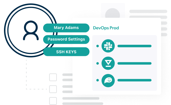 Identity management and access control using JumpCloud's Multi-Tenant Portal.