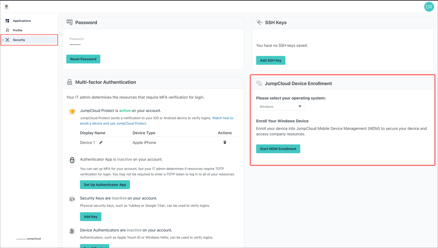Get Started: Windows MDM - JumpCloud
