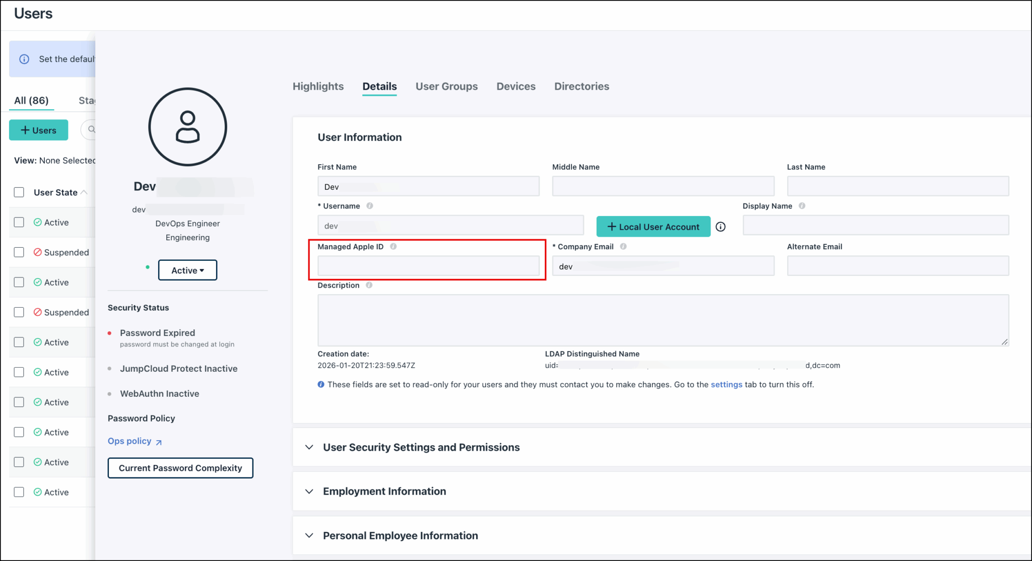 Add Personal Apple Devices to MDM with User Enrollment - JumpCloud