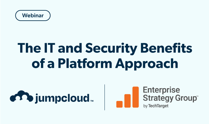 The IT and Security Benefits of a Platform Approach