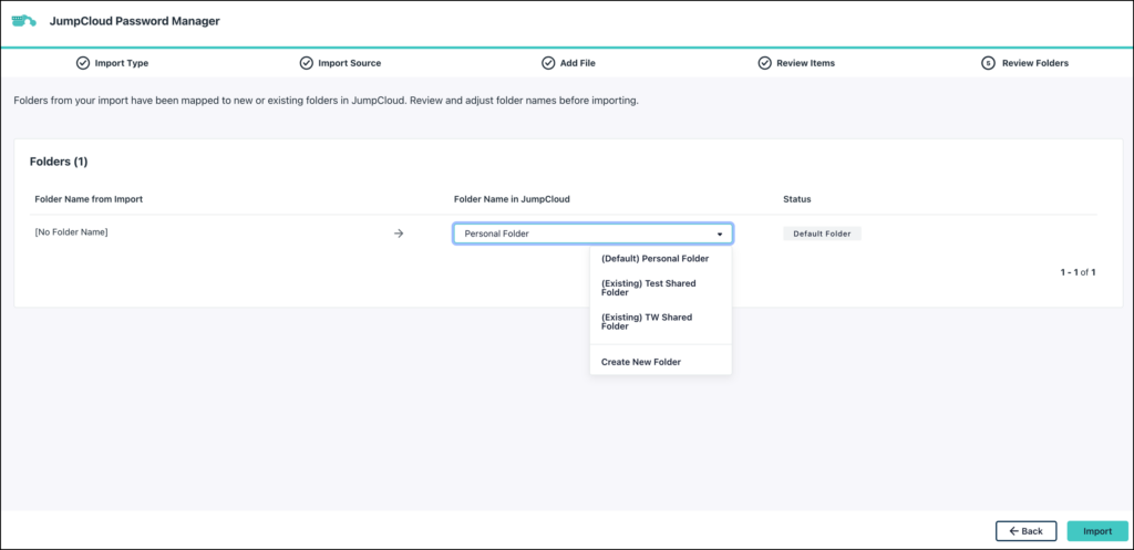 JumpCloud Password Manager Import Tool JumpCloud