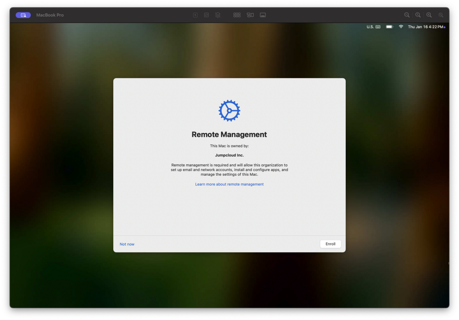 Re-enroll Apple Devices With Their Device Record- JumpCloud