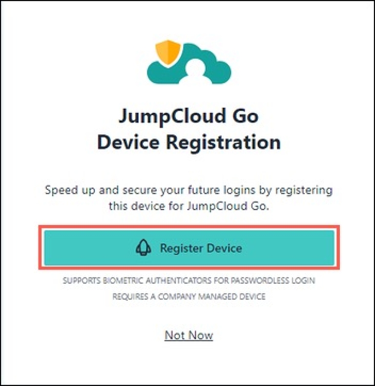 Use JumpCloud Go™ - JumpCloud