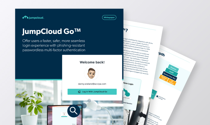 JumpCloud Go™: A Simpler, More Secure Login Experience