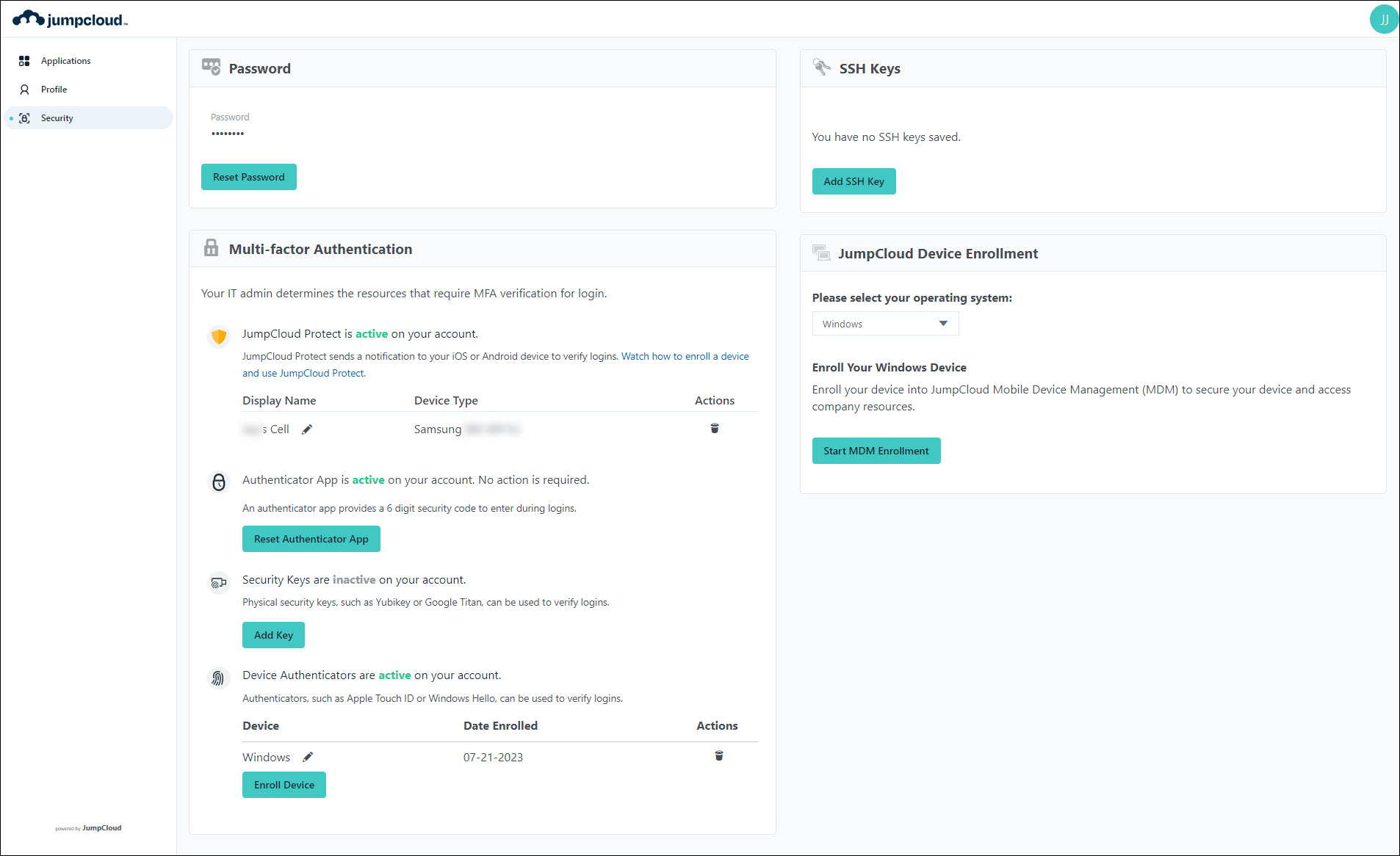 Get Started: User Portal - Jumpcloud