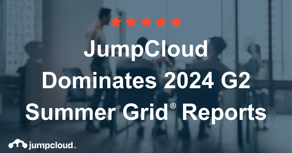 JumpCloud Is A Leader In G2 Summer 2024 Grid® Reports