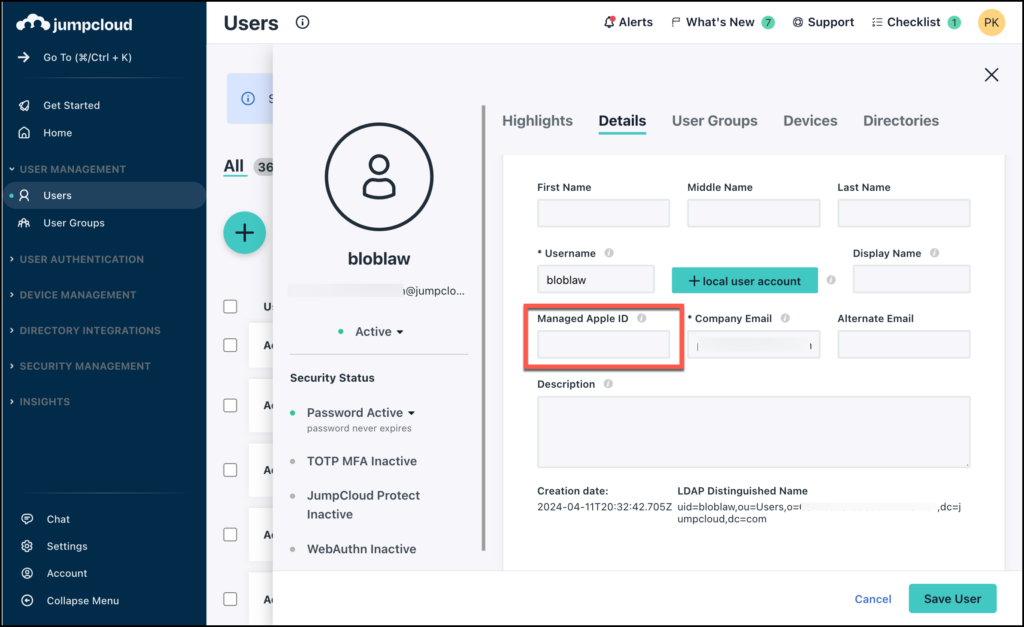 Add Personal Apple Devices to MDM with User Enrollment - JumpCloud