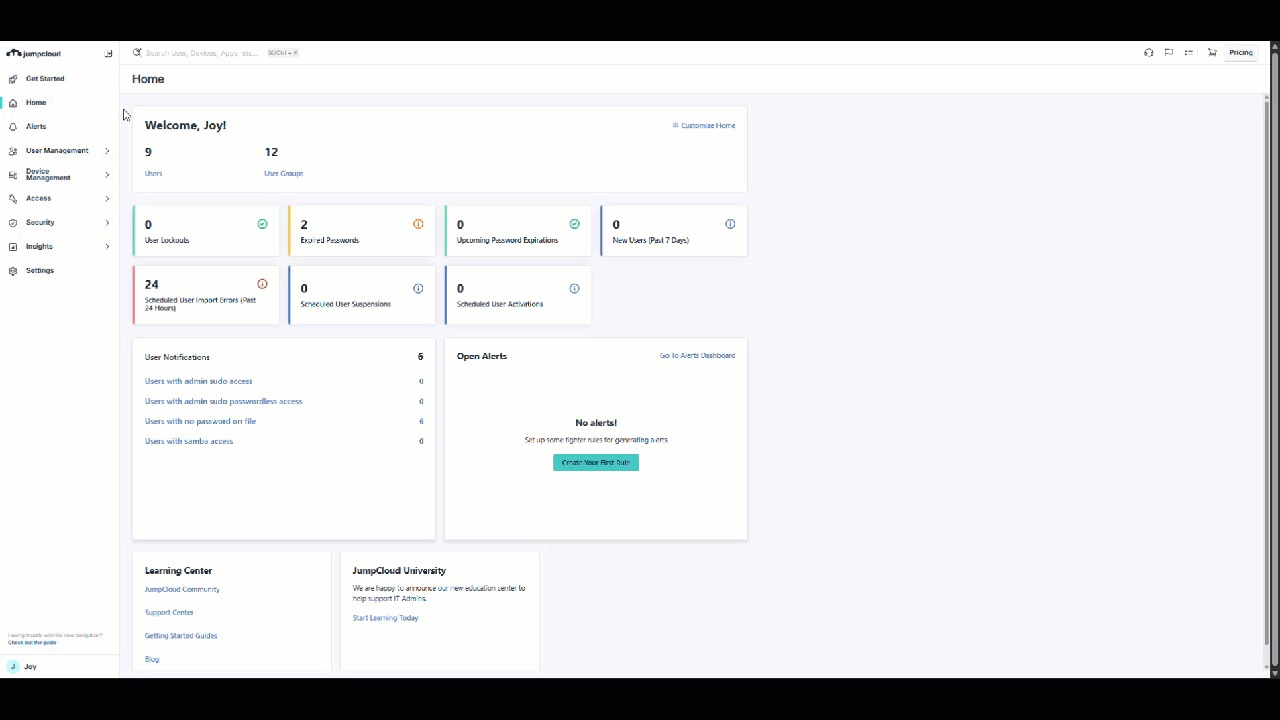 Streamlining Your Day: A Look at the Admin Portal’s Updated Left Navigation