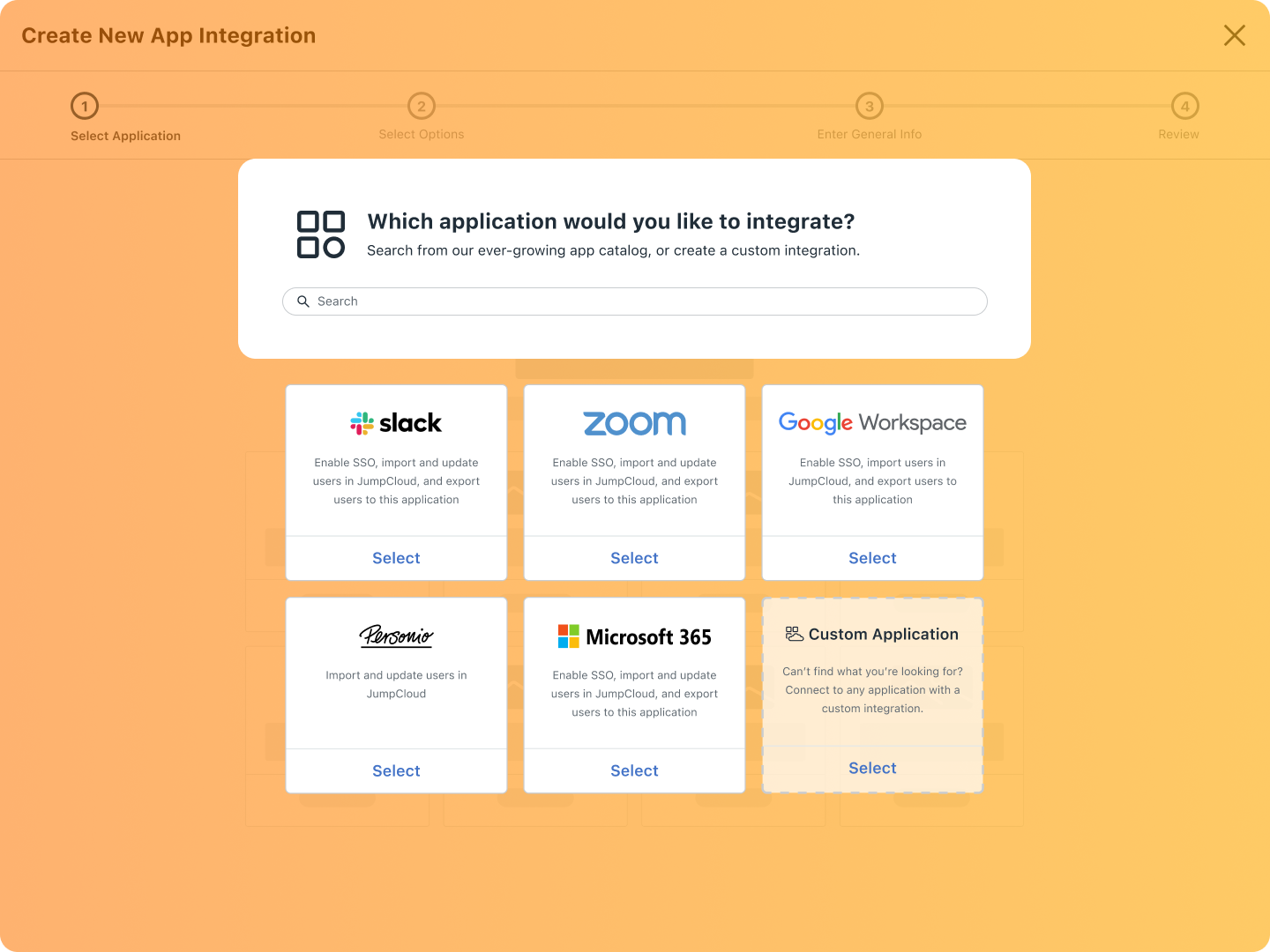 Product Screenshot - Integrate SSO Applications