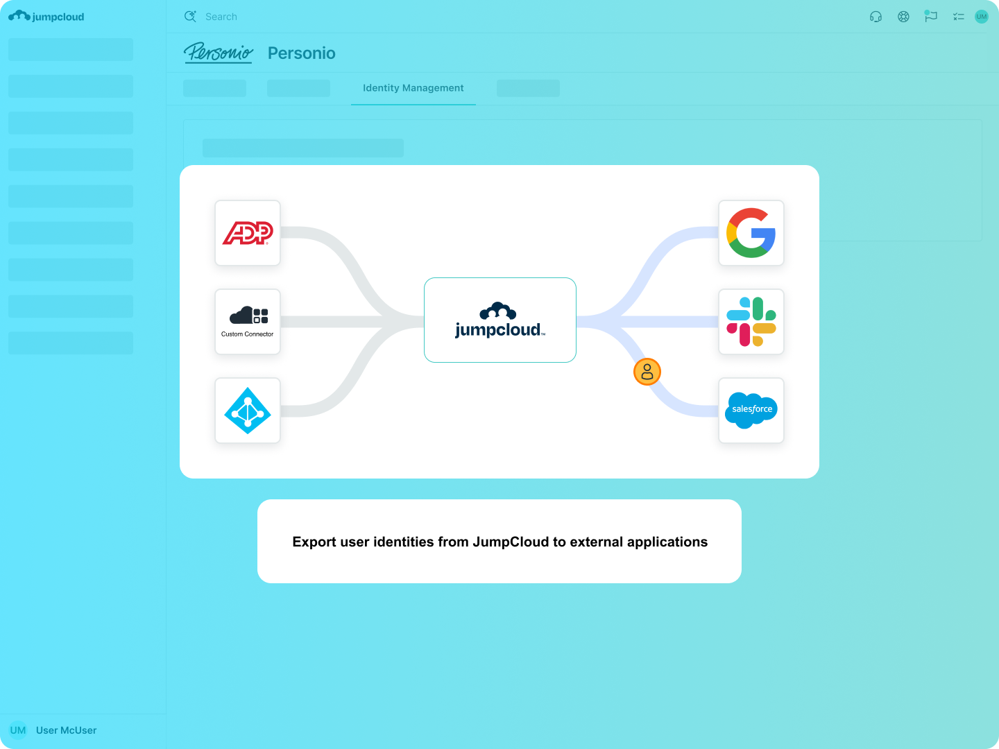 Product Screenshot - IdP Export