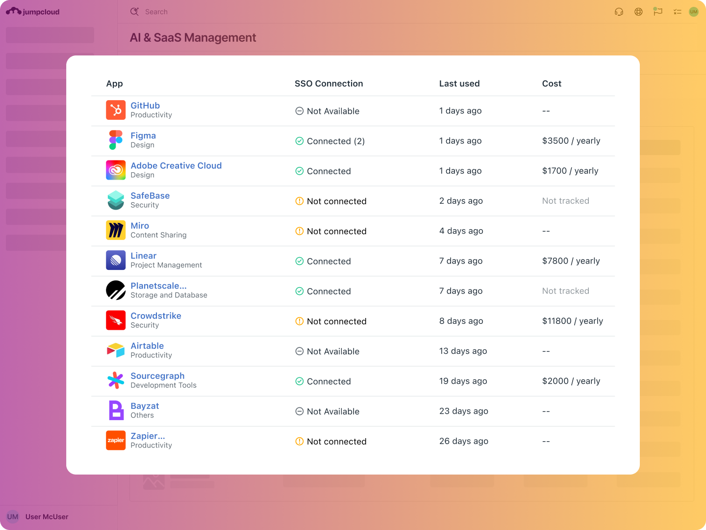 Product Screenshot - Approved Apps
