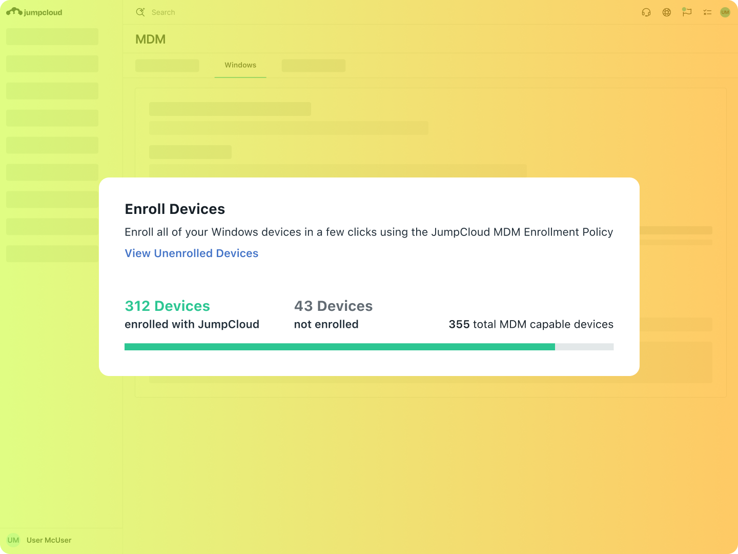 Product Screenshot - Windows MDM
